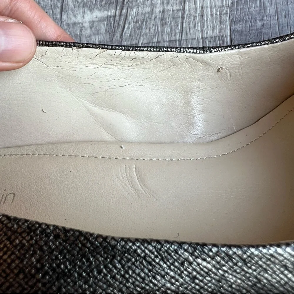 Calvin Klein Yana Wedges Pointy Shoes Size 8.5